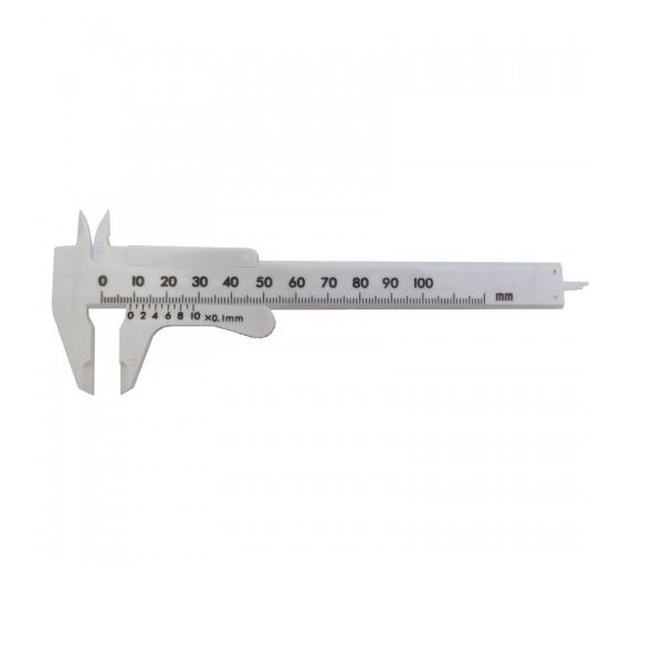 کولیس پلاستیکی مدل rdc10 گستره 0 100 میلی متری